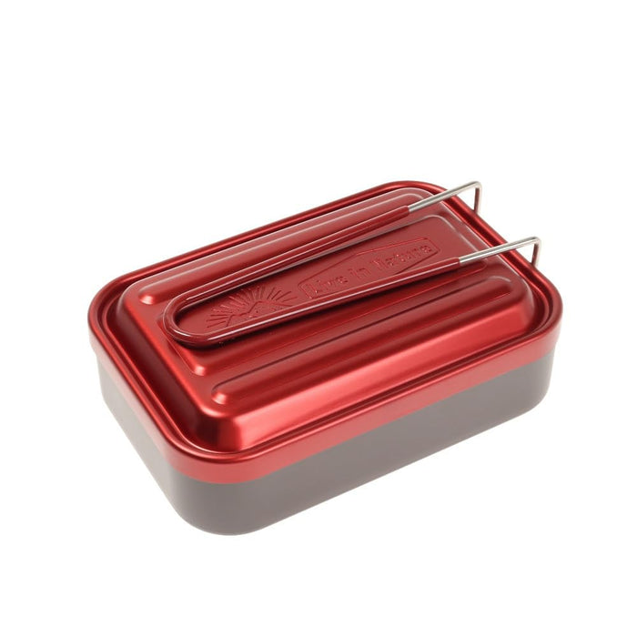 Skater Red Outdoor Messtin 850ml - No Seasoning Required AFTM8N-A Model- Japan Figure Store - #1 Bring To You The Best Japanese Goods