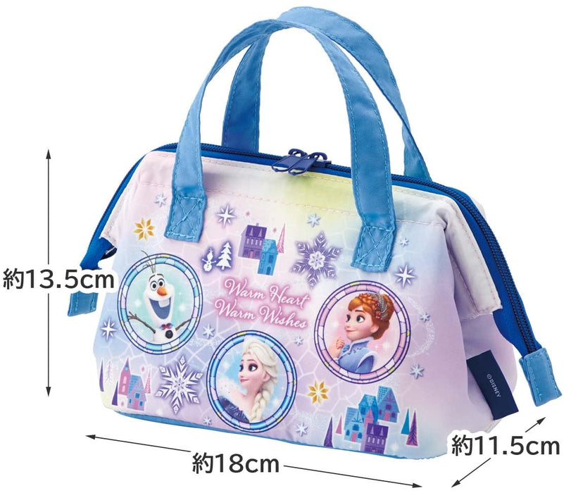 Skater Disney Frozen 23 Cooling Lunch Bag with Clasp Kga0-A Designed for Kids- Japan Figure Store - #1 Bring To You The Best Japanese Goods