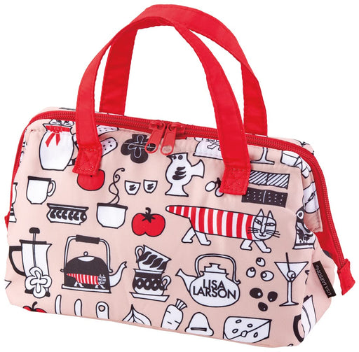 Skater Lisa Larson Design Cooling Purse Lunch Bag - Kitchen Kga1-A- Japan Figure Store - #1 Bring To You The Best Japanese Goods