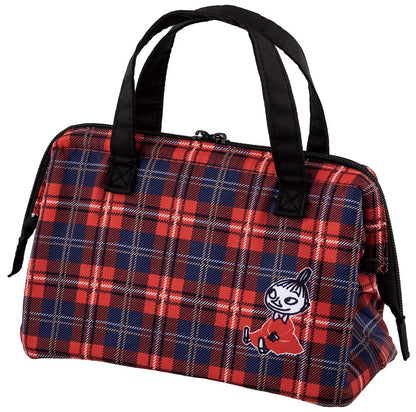 Skater Little My Check Moomin Cooling Lunch Bag Purse Kga1-A- Japan Figure Store - #1 Bring To You The Best Japanese Goods