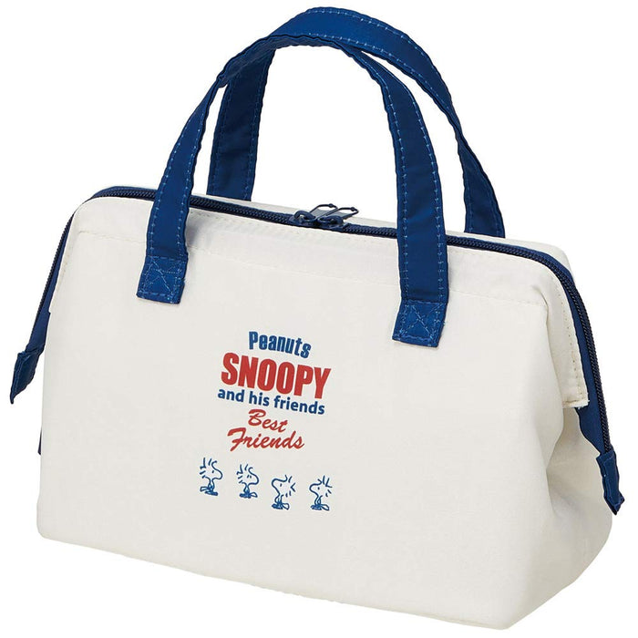 Skater Snoopy Retro Label Cooling Purse Lunch Bag Peanuts Kga1 Edition- Japan Figure Store - #1 Bring To You The Best Japanese Goods