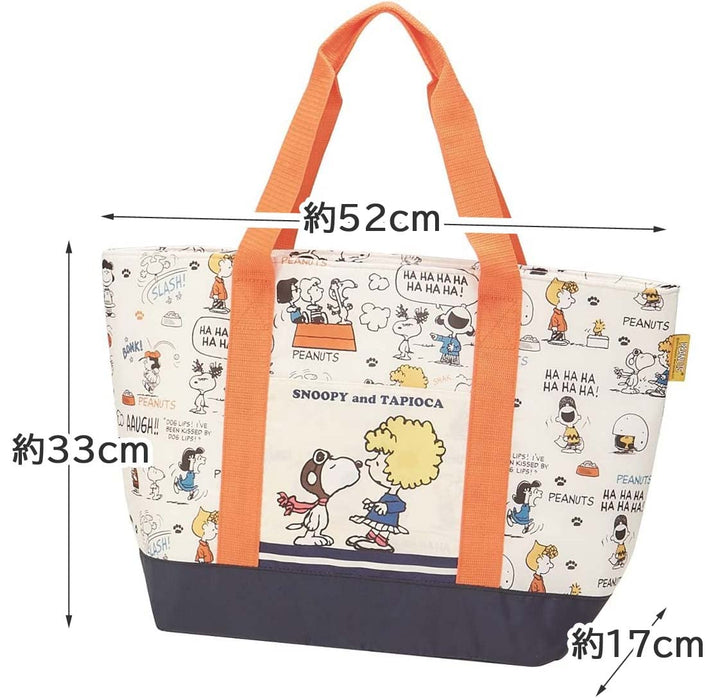 Skater Snoopy Peanuts 52x33x17cm Cooling Shopping Tote Bag - Kcts1-A Model- Japan Figure Store - #1 Bring To You The Best Japanese Goods