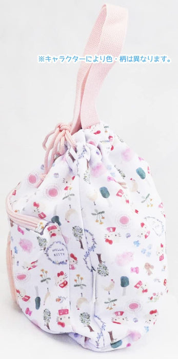 Skater Doraemon Diaper Bag with Wipe Pocket - Drawstring Design by Sanrio- Japan Figure Store - #1 Bring To You The Best Japanese Goods