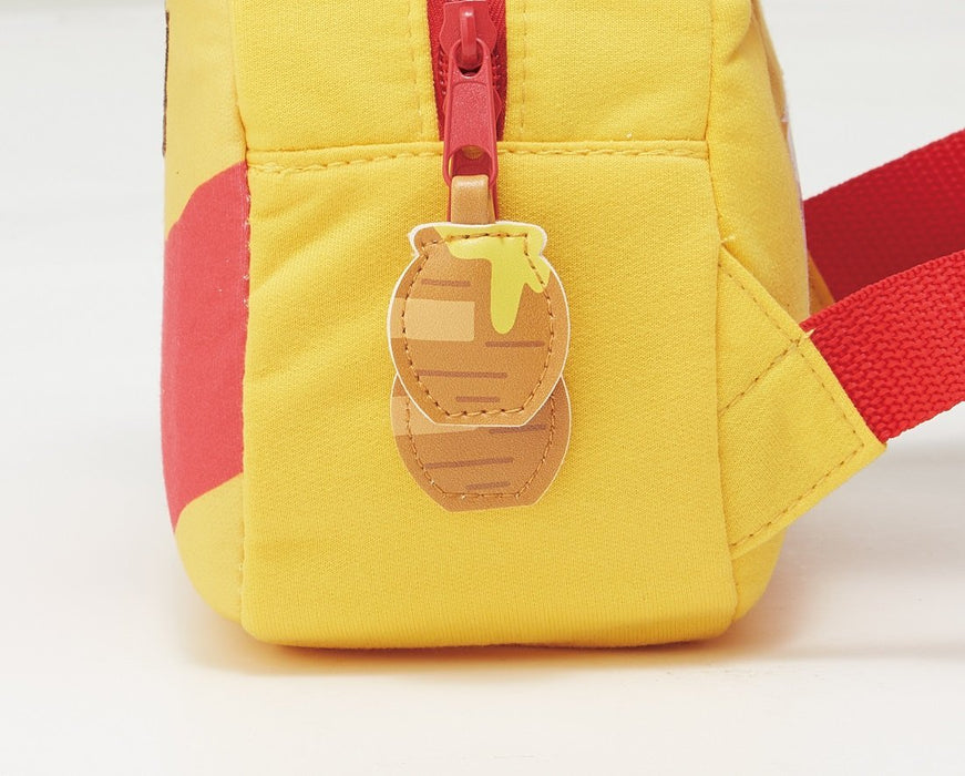 Skater Winnie The Pooh Rnhd1 Die-Cut Backpack in Sweatshirt Material with Harness- Japan Figure Store - #1 Bring To You The Best Japanese Goods
