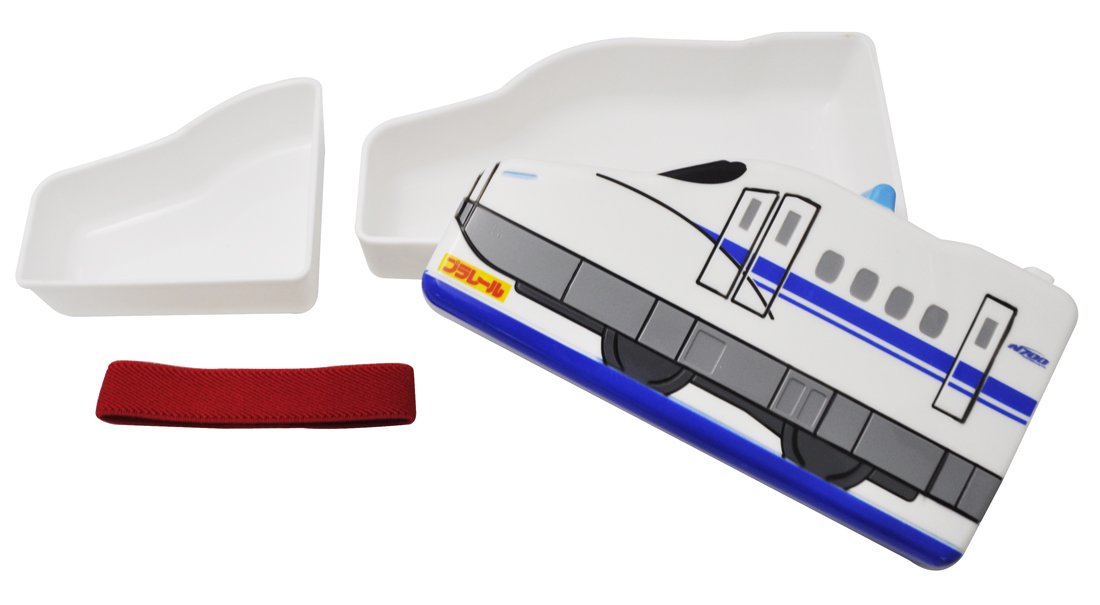 Skater Bento Lunch Box 280ML - Die-Cut Plarail LBD2 Design- Japan Figure Store - #1 Bring To You The Best Japanese Goods