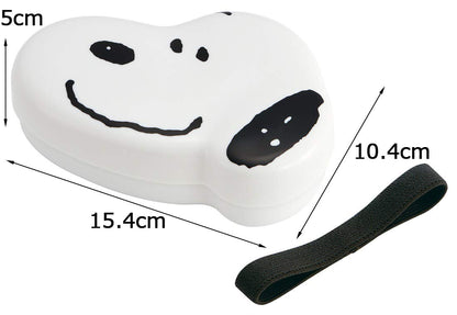 Skater Snoopy Peanuts Bento Lunch Box 280ml - Compact Die-Cut Design- Japan Figure Store - #1 Bring To You The Best Japanese Goods