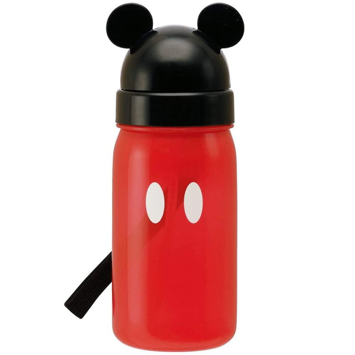 Skater Mickey Mouse Disney Water Bottle Straw-Style Die-Cut 350ml- Japan Figure Store - #1 Bring To You The Best Japanese Goods
