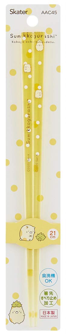 Skater 21cm Sumikko Gurashi Cat Acrylic Chopsticks - Dishwasher Safe- Japan Figure Store - #1 Bring To You The Best Japanese Goods