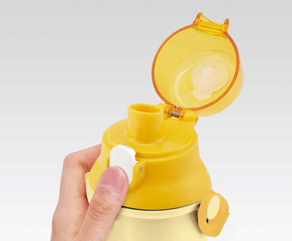 Skater Winnie The Pooh Water Bottle 480ml for Kids Girls Antibacterial Plastic Made in Japan- Japan Figure Store - #1 Bring To You The Best Japanese Goods