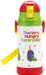Skater 350ml Stainless Steel Baby Water Bottle with Double Handle and Straw - Very Hungry Caterpillar Design- Japan Figure Store - #1 Bring To You The Best Japanese Goods