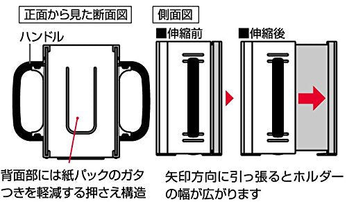 Skater Green Drink Holder - Compact 10x5.5x9cm Size with Handle DHP2- Japan Figure Store - #1 Bring To You The Best Japanese Goods