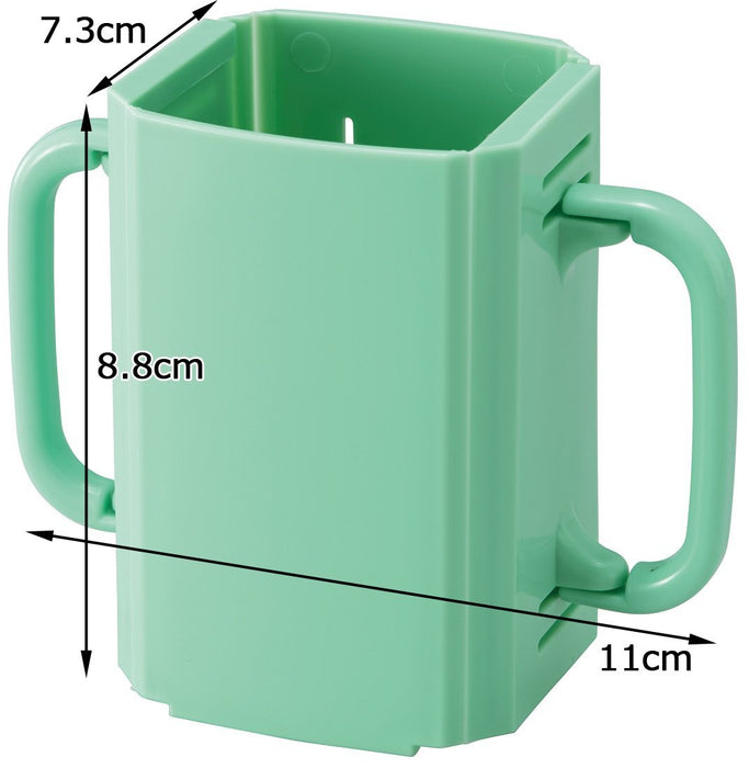 Skater Green Drink Holder - Compact 10x5.5x9cm Size with Handle DHP2- Japan Figure Store - #1 Bring To You The Best Japanese Goods