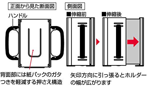 Skater Dumbo Petit Friends Disney Drink Holder Paper Carton 10 x 5.5 x 9 cm- Japan Figure Store - #1 Bring To You The Best Japanese Goods