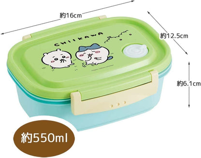 Skater Chiikawa M 550ml Lightweight Lunch Box Microwaveable Sealed Storage Made in Japan- Japan Figure Store - #1 Bring To You The Best Japanese Goods