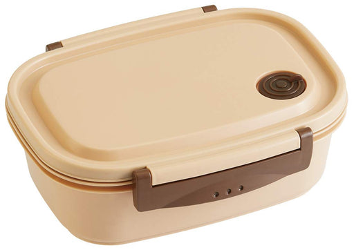 Skater Large 720ml Beige Lunch Box Microwave Safe Sealable Storage Container XPM5- Japan Figure Store - #1 Bring To You The Best Japanese Goods