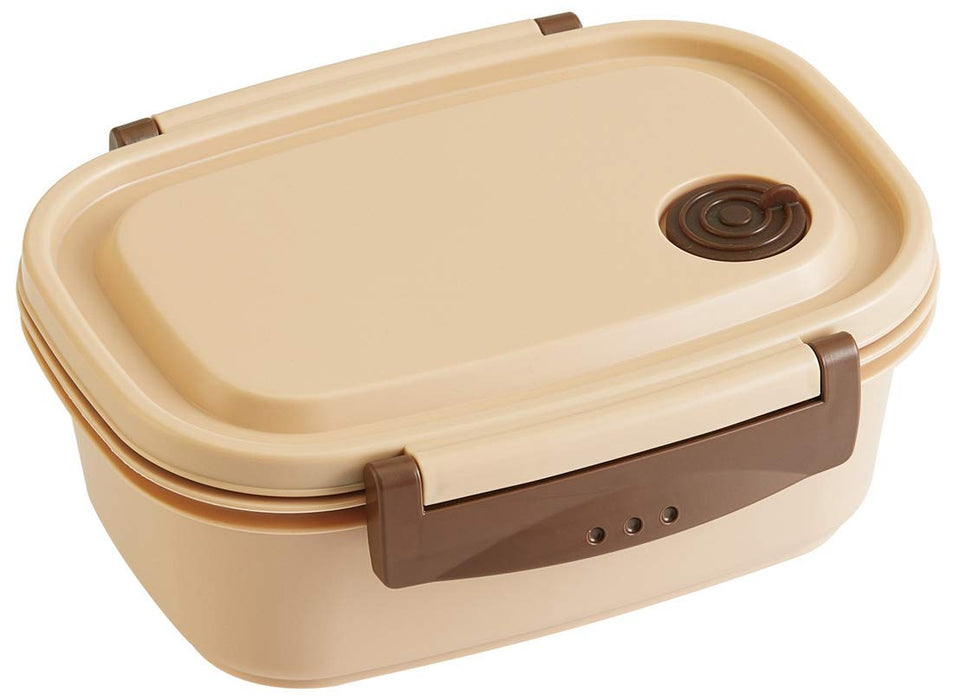Skater Medium 550ml Microwave Safe Lunch Box - Beige Sealable Storage Container Xpm4-A- Japan Figure Store - #1 Bring To You The Best Japanese Goods