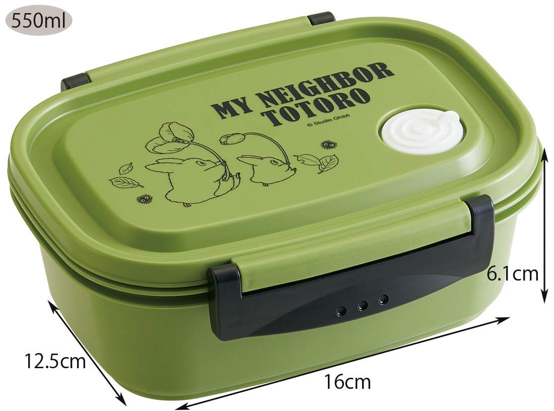 Skater 550ml Medium Lunch Box - Microwave Safe Ghibli Totoro Sealed Storage Container- Japan Figure Store - #1 Bring To You The Best Japanese Goods