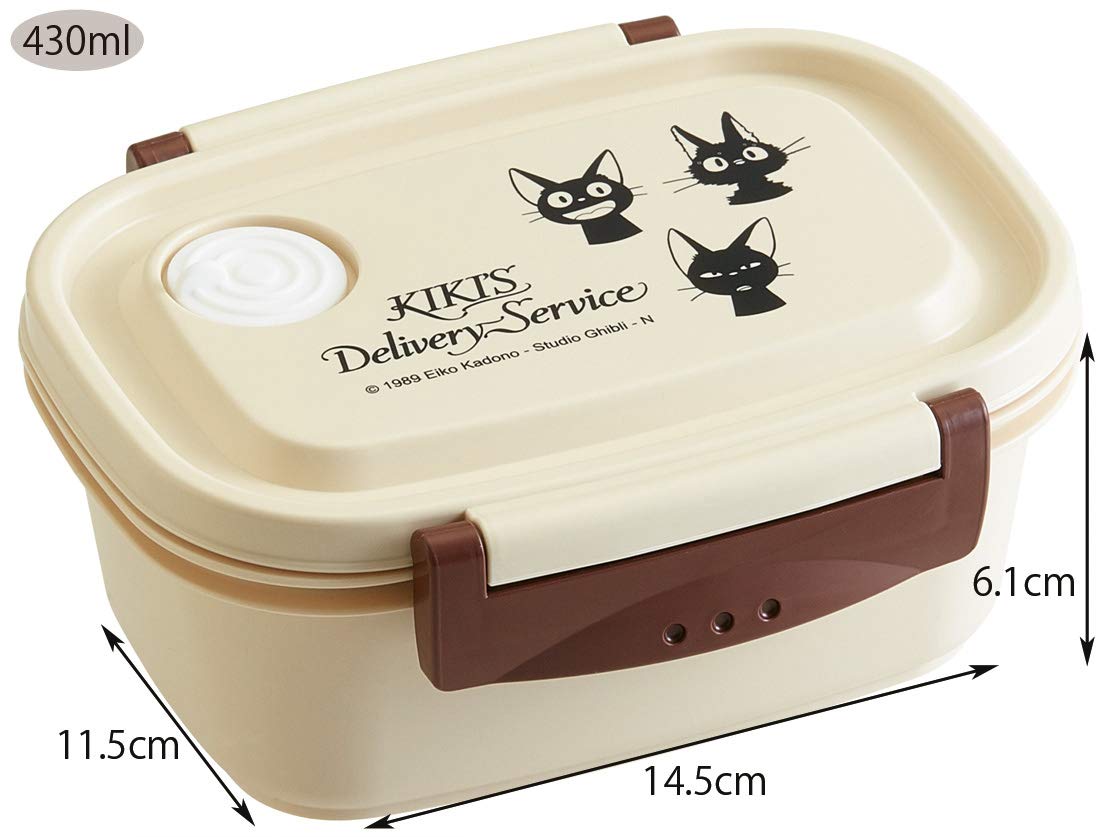 Skater 430ml Sealable Container - Ghibli Kiki's Delivery Service Themed Microwave-Safe Lunch Box- Japan Figure Store - #1 Bring To You The Best Japanese Goods