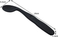 Skater Curved Neck Black Spoon - Easy-To-Scoop Design - Stcs1 Model- Japan Figure Store - #1 Bring To You The Best Japanese Goods