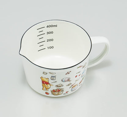 Skater 450ml Disney Winnie The Pooh Enamel Measuring Cup - ENMC5-A- Japan Figure Store - #1 Bring To You The Best Japanese Goods