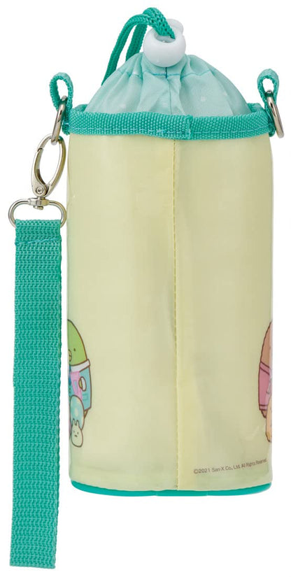 Skater Sumikko Gurashi School 500ml Enamel Plastic Water Bottle Case- Japan Figure Store - #1 Bring To You The Best Japanese Goods