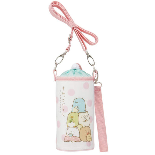 Skater Sumikko Gurashi 500ml Plastic Enamel Water Bottle and Case- Japan Figure Store - #1 Bring To You The Best Japanese Goods