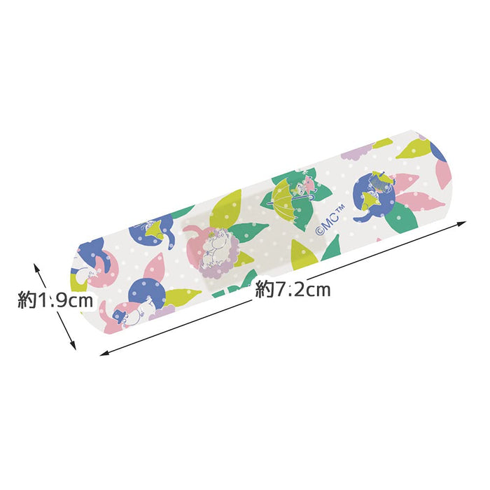 Skater Moomin Medium Size First Aid Bandages 20 Pieces - Made in Japan- Japan Figure Store - #1 Bring To You The Best Japanese Goods