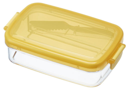 Skater Made in Japan Yellow Basic Butter Knife Case PBJ1F Fluffy Series- Japan Figure Store - #1 Bring To You The Best Japanese Goods