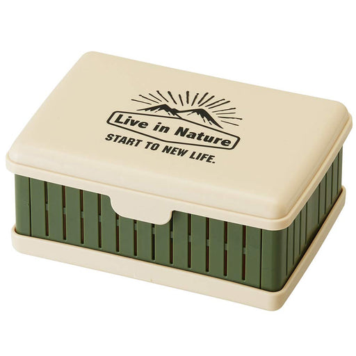 Skater Livenature Foldable Sandwich Case Made in Japan 12.5 X 17 X H7cm - OS1- Japan Figure Store - #1 Bring To You The Best Japanese Goods