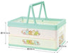 Skater Sumikko Gurashi Foldable Toy Storage Box 38x25x19.5cm Stackable Basket with Handle- Japan Figure Store - #1 Bring To You The Best Japanese Goods