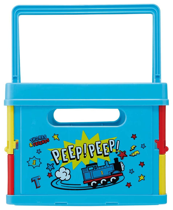 Skater Thomas The Tank Engine Toy Storage Box Foldable & Stackable with Handle 38X25X19.5cm- Japan Figure Store - #1 Bring To You The Best Japanese Goods