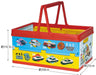 Skater Stackable Foldable Toy Storage Box with Handle 38X25X19.5cm - BWOT13-A- Japan Figure Store - #1 Bring To You The Best Japanese Goods