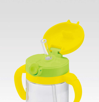 Skater 260ml Foldable Two-Handle Straw Mug Very Hungry Caterpillar Design KSHW1- Japan Figure Store - #1 Bring To You The Best Japanese Goods