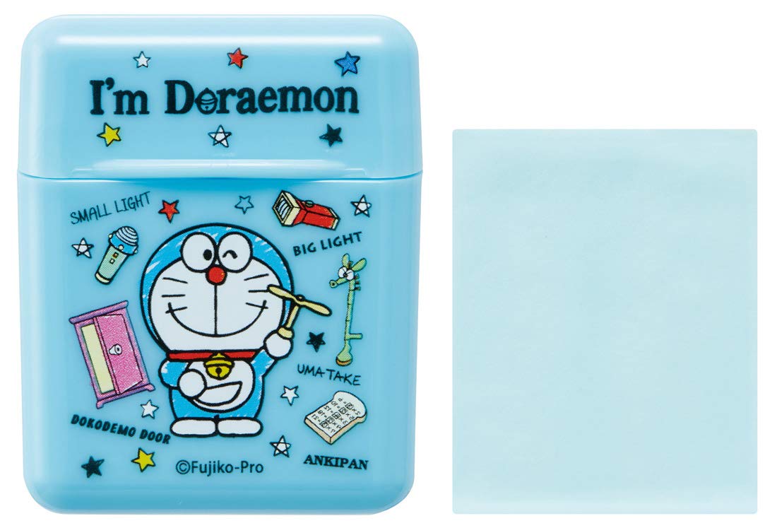 Skater Doraemon Aqua Scent Portable Hand Soap Paper 50 Sheets with Case- Japan Figure Store - #1 Bring To You The Best Japanese Goods