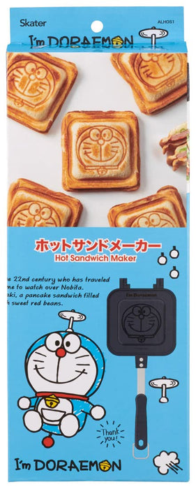 Skater Doraemon Aluminum Hot Sandwich Maker Direct Flame Easy To Clean - Alhos1-A- Japan Figure Store - #1 Bring To You The Best Japanese Goods