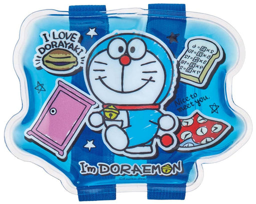 Skater Doraemon Sticker Ice Pack with Belt Sanrio 14x8cm Clbb1-A- Japan Figure Store - #1 Bring To You The Best Japanese Goods