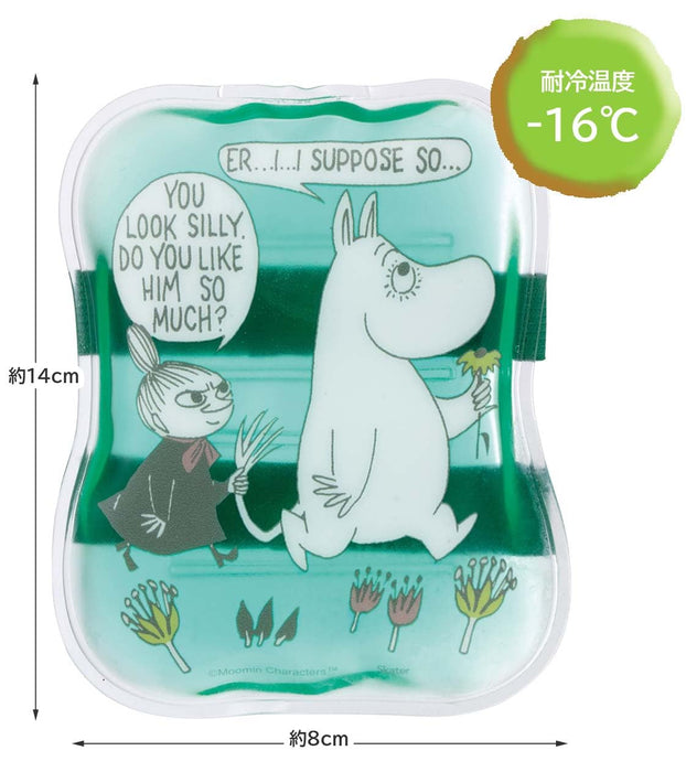 Skater Moomin Ice Pack with Belt 14X8 cm Model Clbb1-A- Japan Figure Store - #1 Bring To You The Best Japanese Goods