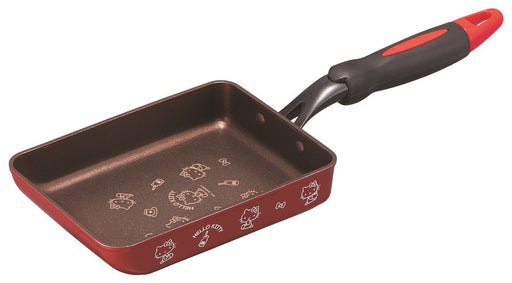 Skater Diamond Coated Gas Stove Egg Pan 13x18cm Hello Kitty Sanrio Design- Japan Figure Store - #1 Bring To You The Best Japanese Goods