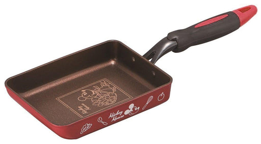 Skater Diamond Coated Mickey Mouse Egg Pan 13x18 cm - Disney Gas Stove Compatible- Japan Figure Store - #1 Bring To You The Best Japanese Goods