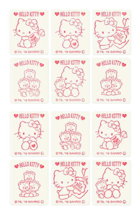 Skater Hello Kitty Insect Repellent Stickers 72 Sheets 11.4x19.5x0.4cm Made in Japan- Japan Figure Store - #1 Bring To You The Best Japanese Goods