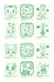 Skater Shimajiro Insect Repellent Stickers 72 Sheets Made in Japan Myp4-A- Japan Figure Store - #1 Bring To You The Best Japanese Goods