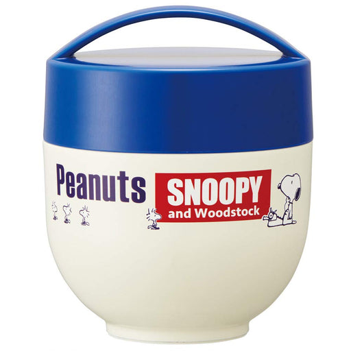 Skater Insulated Lunch Jar Snoopy 540ml Cold Bowl-Shaped Box- Japan Figure Store - #1 Bring To You The Best Japanese Goods