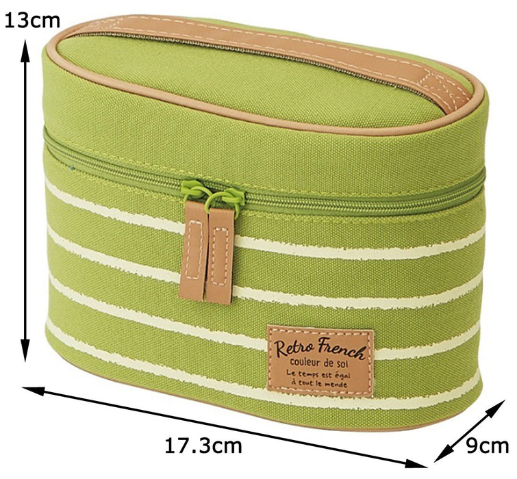 Skater Retro French Green Insulated Lunch Box 560ml - Kcljc6 Model- Japan Figure Store - #1 Bring To You The Best Japanese Goods