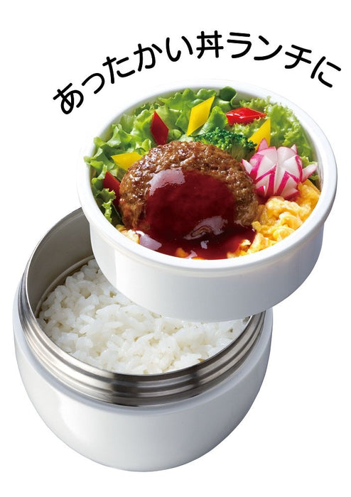 Mickey Mouse 540ml Skater Rice Bowl Style Insulated Lunch Box - Mitsumaru Pop Color- Japan Figure Store - #1 Bring To You The Best Japanese Goods