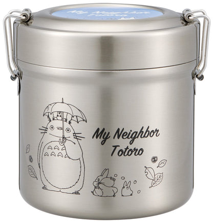 Skater 600Ml Stainless Steel Insulated Lunch Box - Totoro Rice Bowl Stlb1- Japan Figure Store - #1 Bring To You The Best Japanese Goods