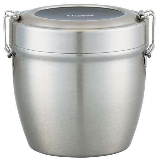 Skater 800ml Stainless Steel Insulated Rice Bowl Silver Lunch Box- Japan Figure Store - #1 Bring To You The Best Japanese Goods