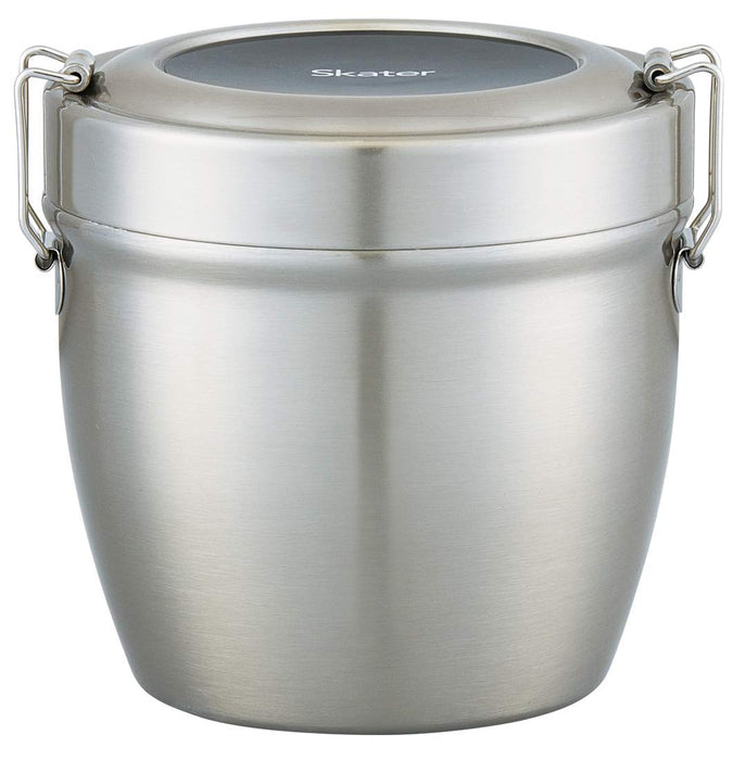 Skater 800ml Stainless Steel Insulated Rice Bowl Silver Lunch Box- Japan Figure Store - #1 Bring To You The Best Japanese Goods
