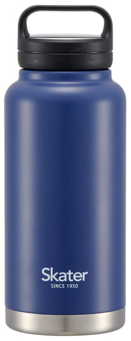 Skater 1000ml Stainless Steel Insulated Mug Bottle with Screw Handle - Navy- Japan Figure Store - #1 Bring To You The Best Japanese Goods