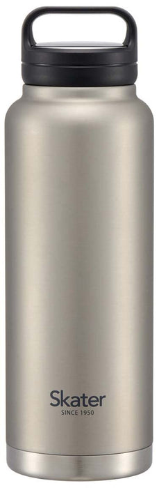 Skater 1200ml Insulated Stainless Steel Mug Bottle with Screw Handle Silver- Japan Figure Store - #1 Bring To You The Best Japanese Goods