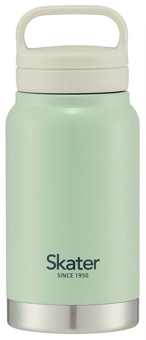 Skater 350Ml Stainless Steel Insulated Cold Mug Bottle with Screw Handle Dull Green- Japan Figure Store - #1 Bring To You The Best Japanese Goods